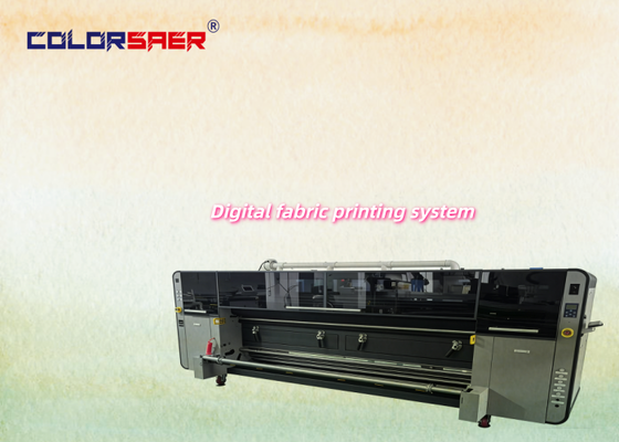 Hersteller-Roll-to-Roll-Tintenstrahl-Textildrucksystem CSR3200 Stoffplotter mit Pigment- und Sublimationstinte
