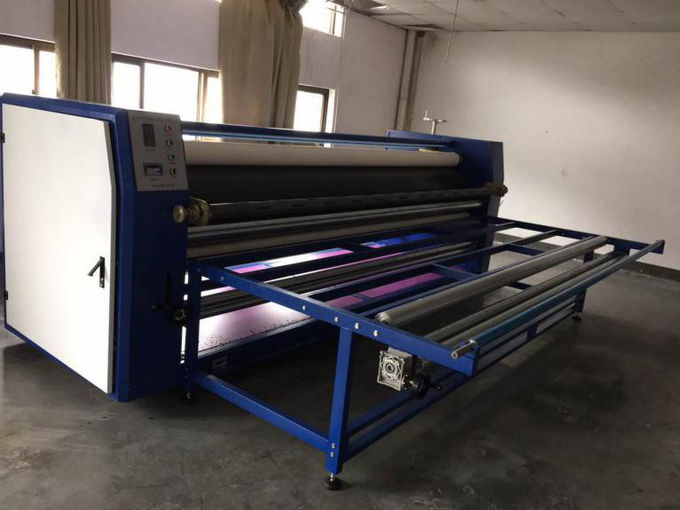Hitze-Presse-Textilkalender-Maschinen-Flachbettdrucker-mehrfache Oberflächensublimation 1